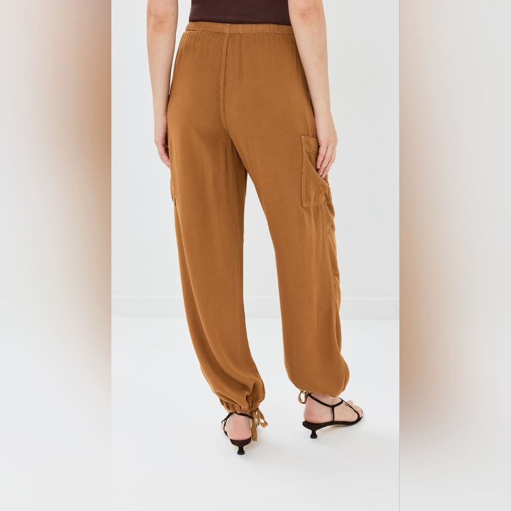 Le Jean Parachute Pants Camel Brown Size 10 $248 - Picture 7 of 11